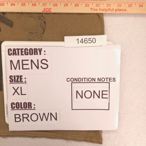 Jimi Hendrix Band Crew Neck Short Sleeve Graphic T Shirt Mens Size XL Brown - Picture 8 of 9